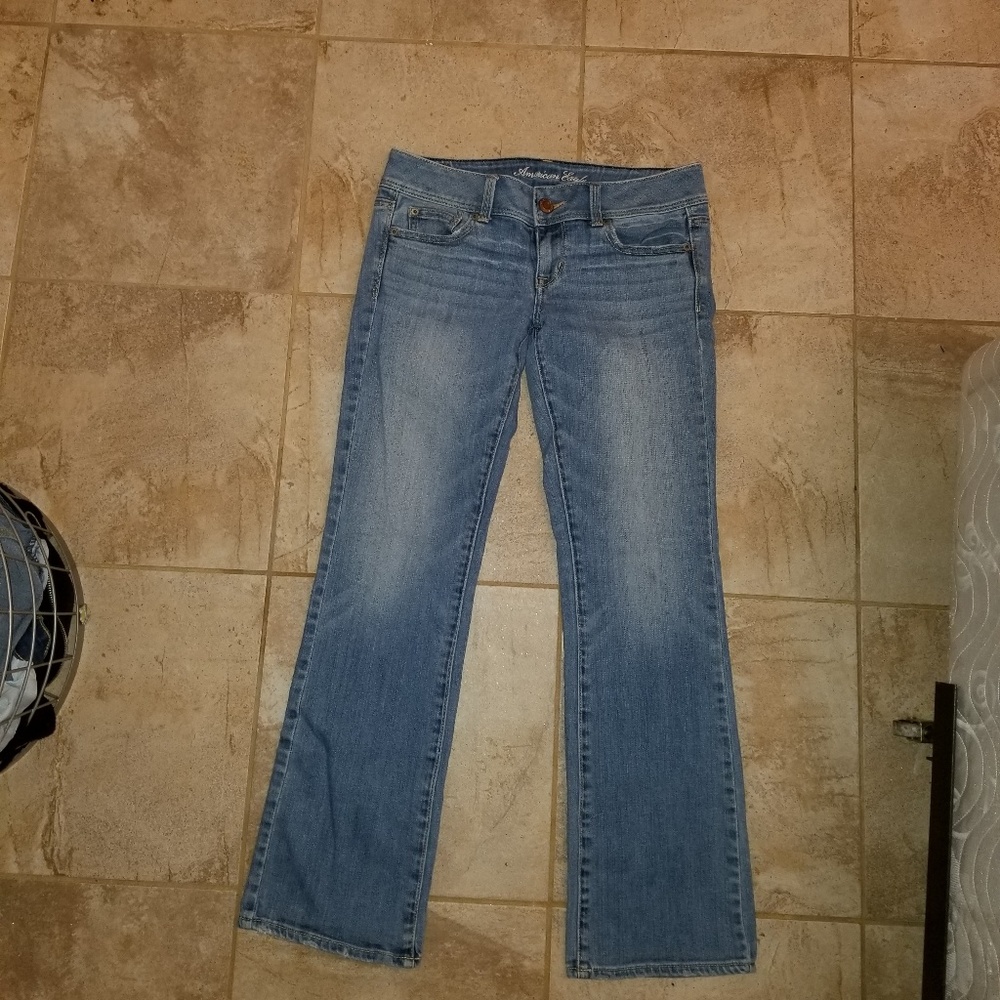 American eagle jeans slim boot size 4